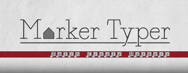 图层标记批量处理AE脚本 Aescripts Marker Typer v1.0-1