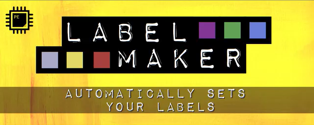 图层颜色自动匹配AE插件 Aescripts Label Maker v1.0 Win/Mac-1