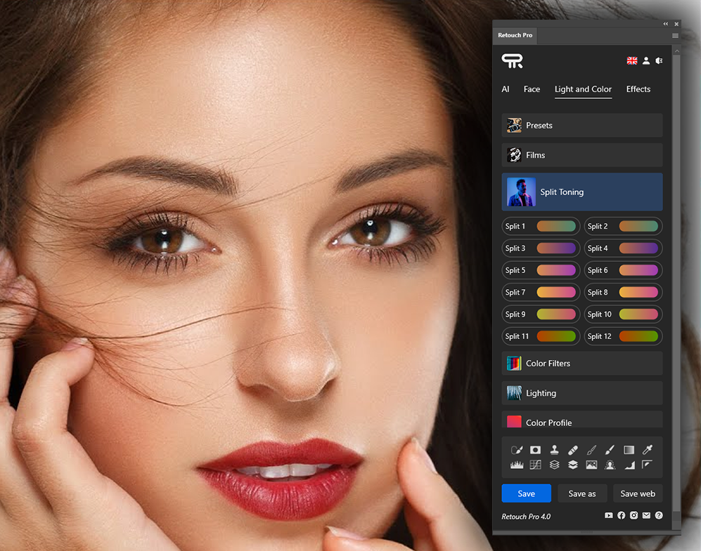 AI智能磨皮修图PS插件（Retouch Pro Panel v3.0.1）-1
