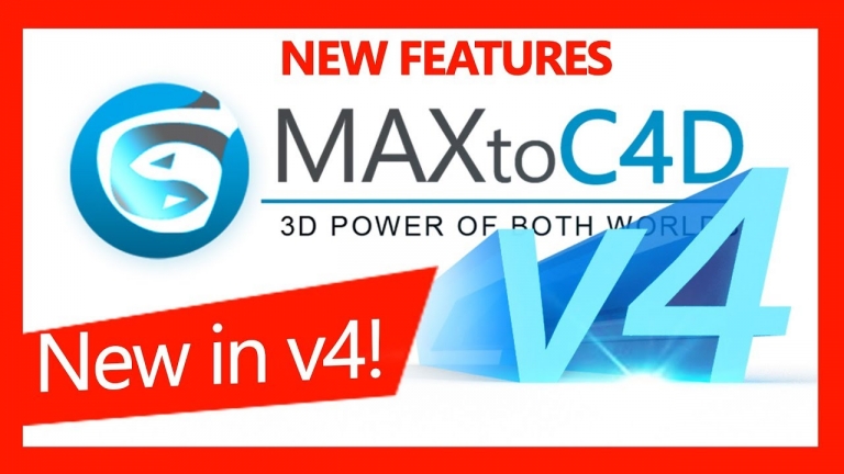3DSMAX模型导入C4D插件(MAXtoC4D v6.0 Win版破解版)-1