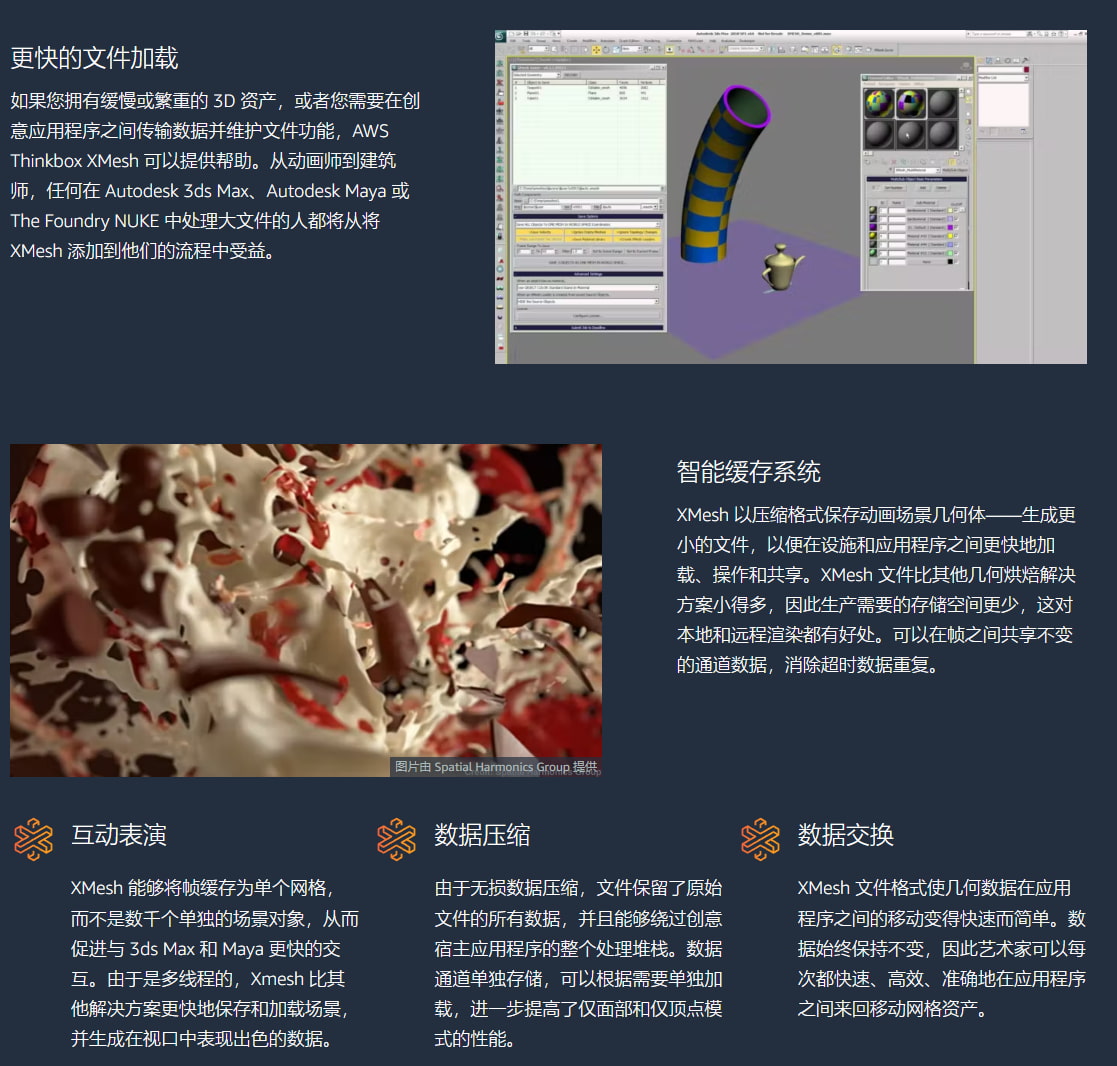 3DsMax几何缓存插件(ThinkBox XMesh MX V1.9.0 For 2019-2022)-1