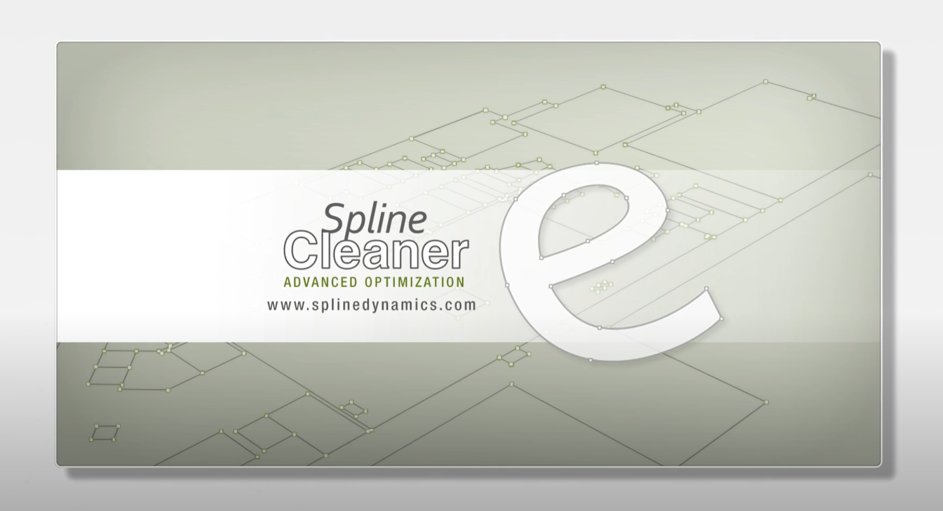 3DS MAX样条线清洁修改整理管理插件(Spline Cleaner V1.86)-1
