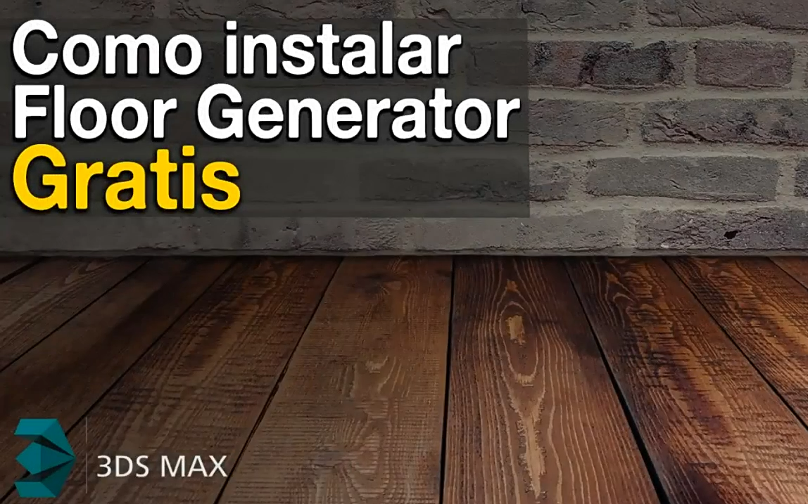 地面地板墙面生成制作工具 Floorgenerator 2.10 Pro For 3ds Max 2013 – 2026