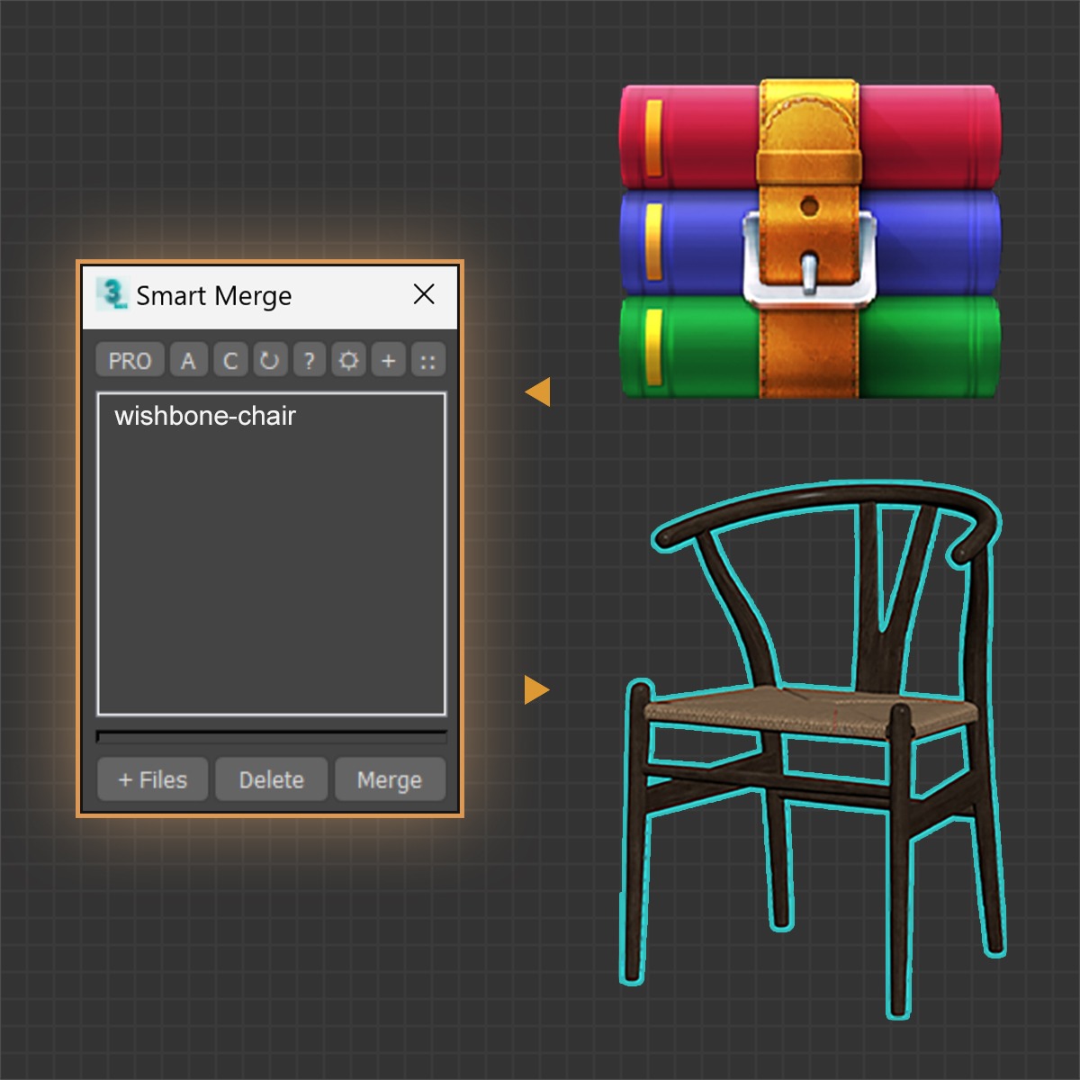 多模型导入合并工具(Smart Merge v2.13)