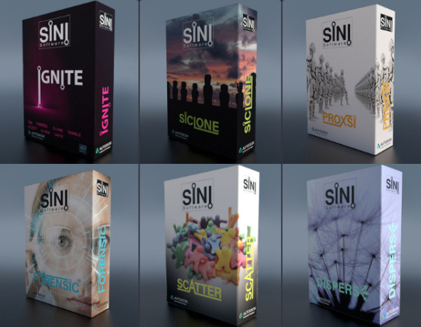 3DS MAX插件合集 SiNi Plugins v2.0.1 for 3ds Max 2021-2026 Win破解版下载