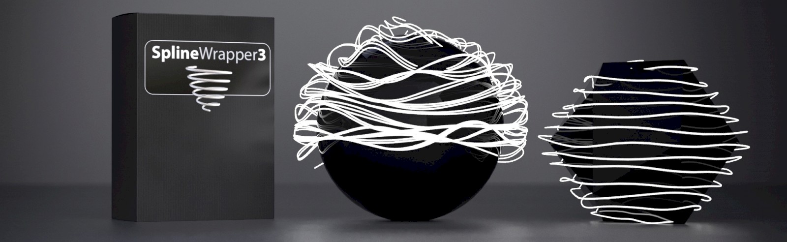 Spline Wrapper v3.0(C4D样条线快速包裹动画插件)