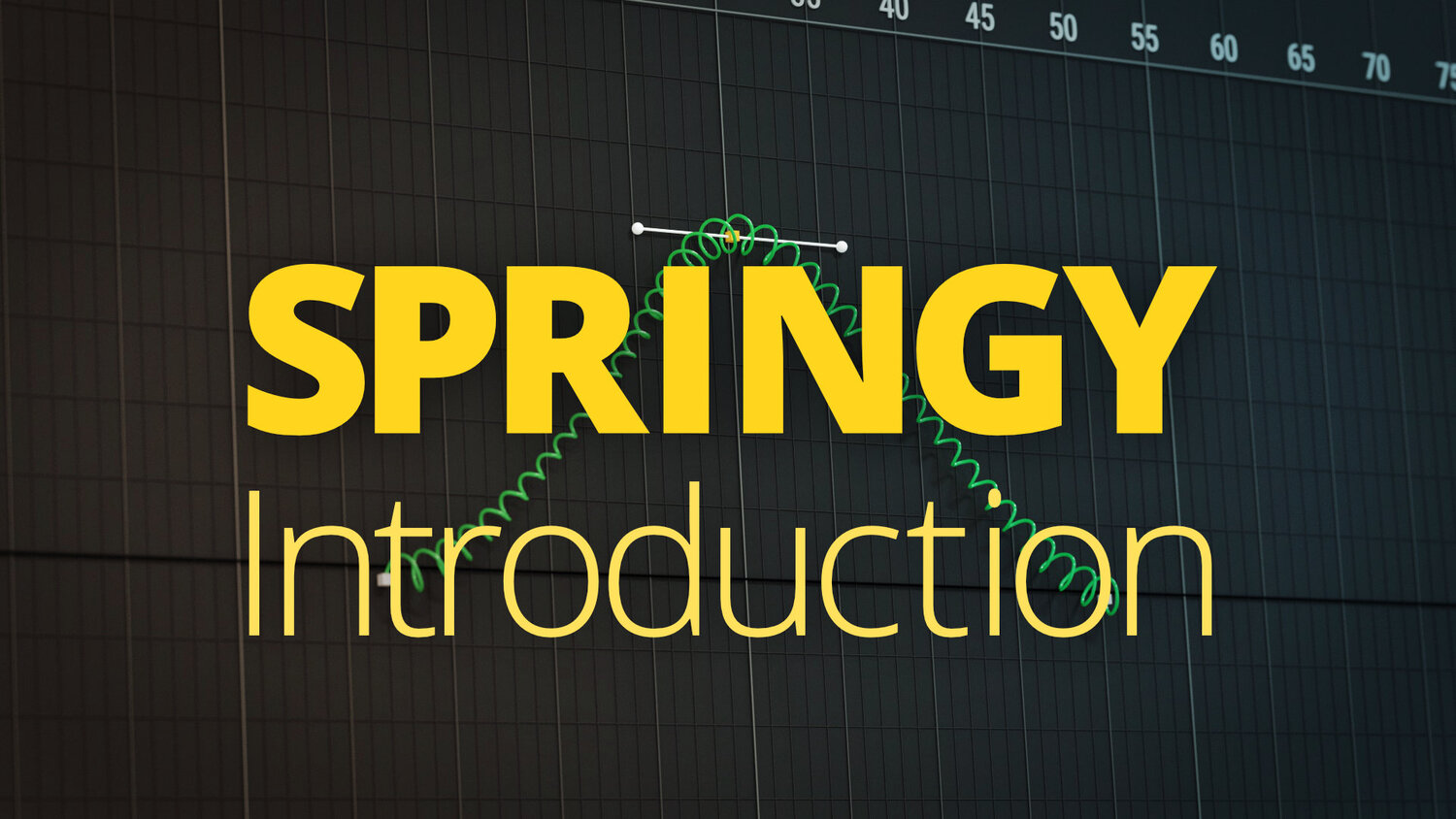 Orestiskon Spring(弹性动画模拟C4D插件)