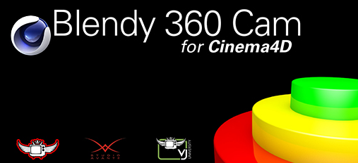 Blendy360Cam v2.3(C4D全景摄像机插件)